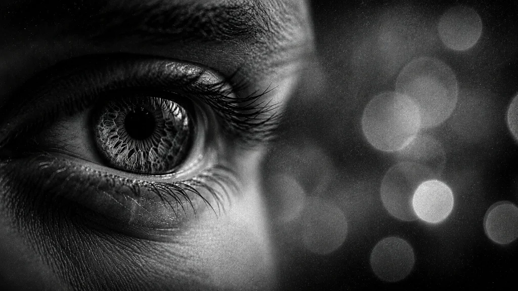 Eye close up