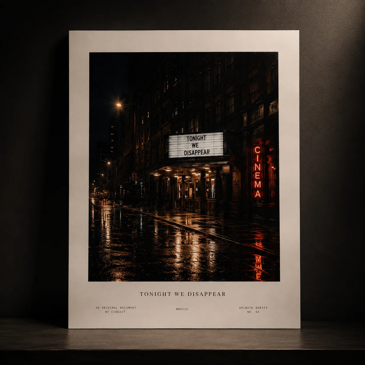 Tonight We Disappear Print